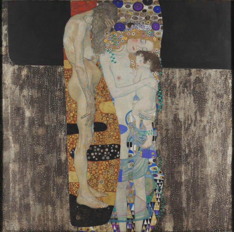 Gustav Klimt, Le tre età, 1905小