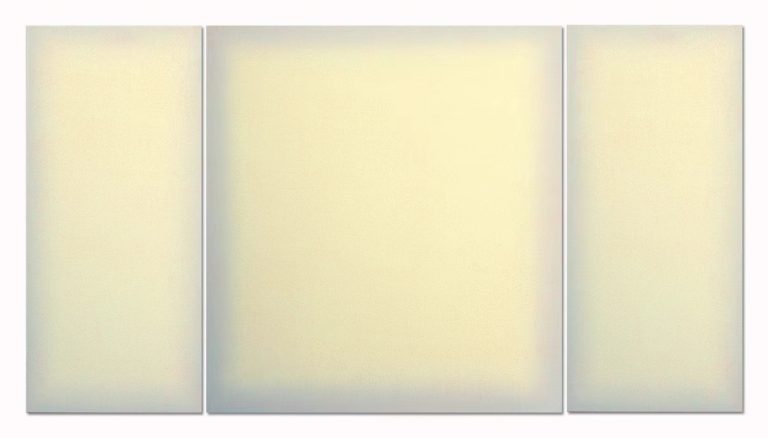 三藏-49-三联,艾伯哈德·卢斯,120x220cm, 布面油画，2014